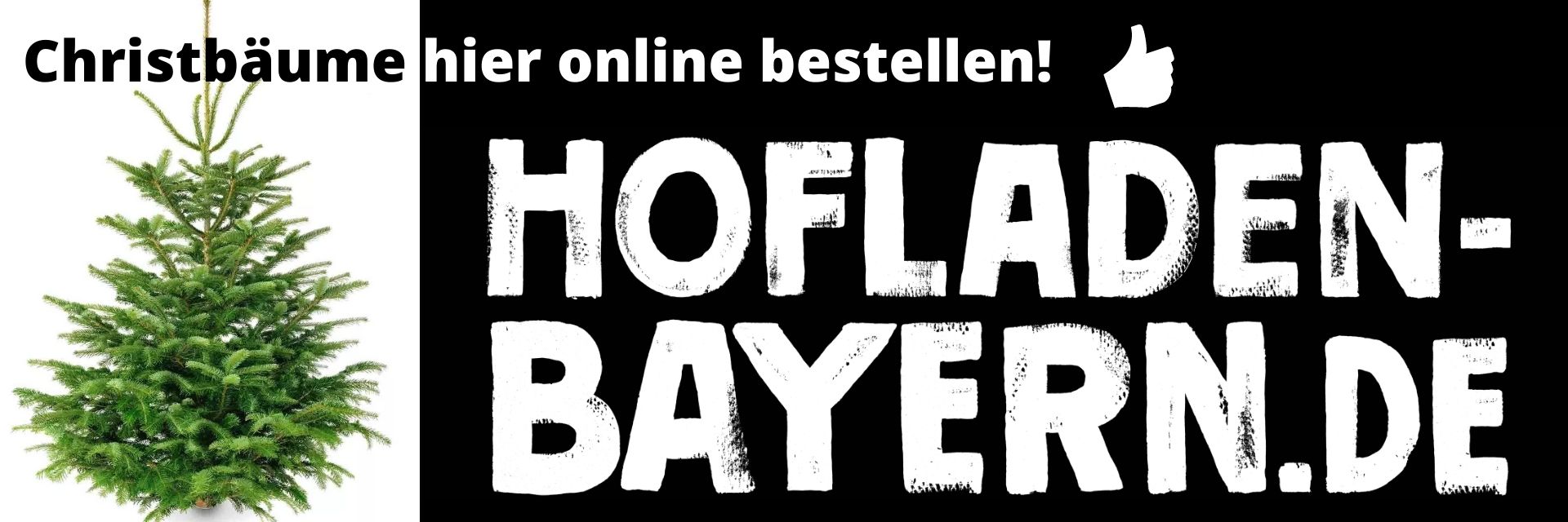 Christbaum-Banner-Hofladen-Bayern-de