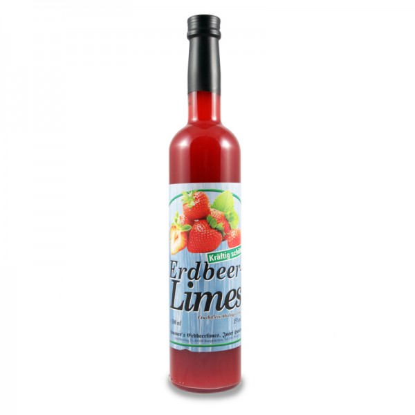 Erdbeer-Limes | Mit Alkohol | Getränke | Hofladen-Bayern.de