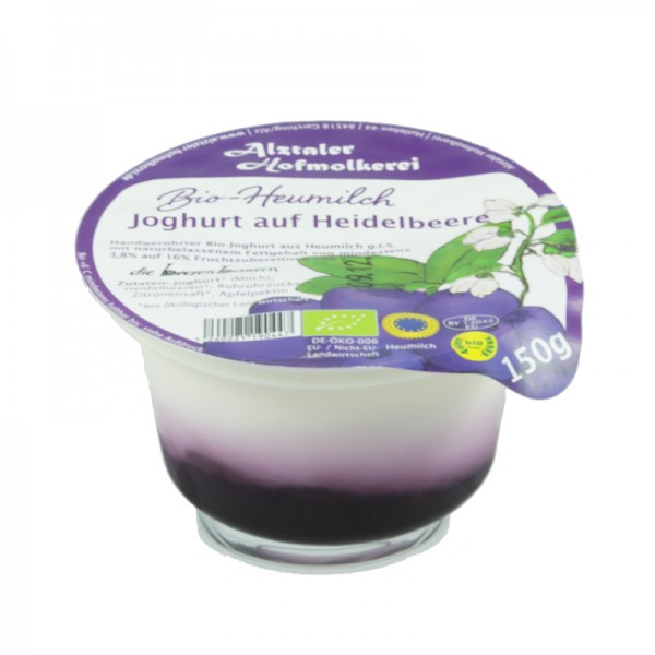 Bio Joghurt Heidelbeere