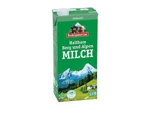 Berchtesgadener Land Haltbare Berg- & Alpenmilch 3,5% 1l
